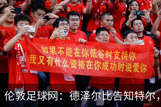 伦敦足球网：德泽尔比告知特尔，他下赛季将会得到重用